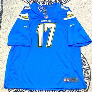 ❌❌SOLD❌❌Nike NFL Chargers Powder Blue Home Jersey // P Rivers 17 / 2XL // EUC